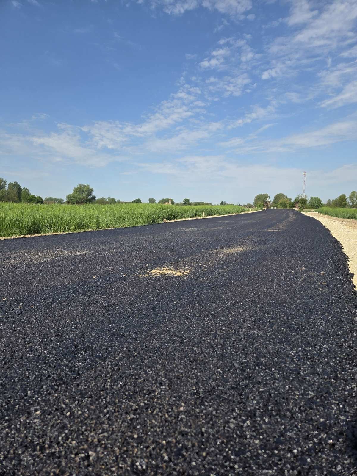 Započeli radovi na asfaltiranju ceste Martijanec – Madaraševec