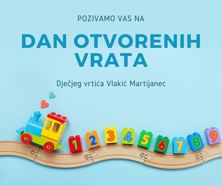 Pozivamo vas na Dan otvorenih vrata Dječjeg vrtića Vlakić Martijanec