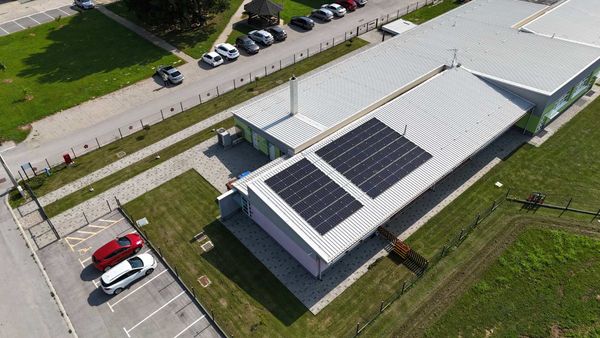 POSTAVLJENE SUNČANE ELEKTRANE NA OBJEKTU Dječji vrtić Vlakić Martijanec