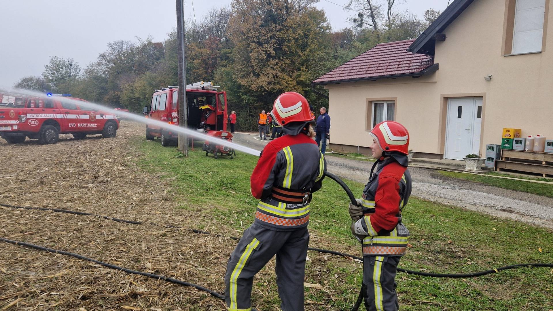 Pokazna vježba civilne zaštite Općine Martijanec