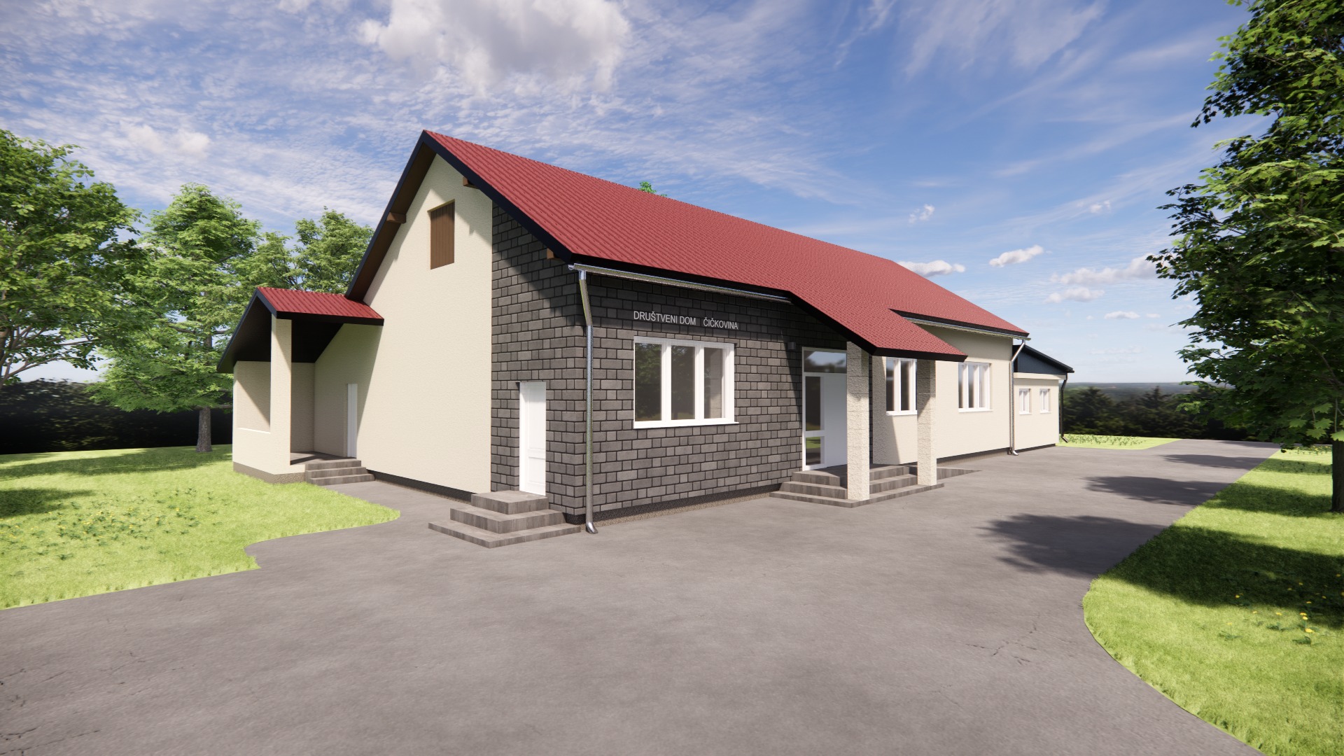Rekonstrukcija Društvenog doma Čičkovina