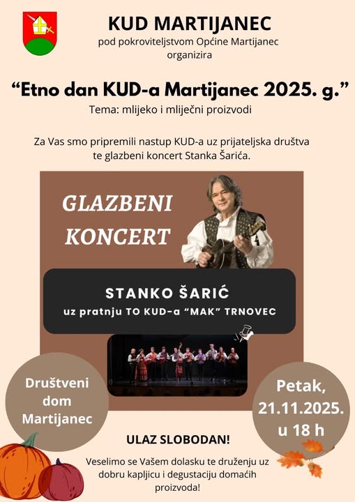 ETNO DAN KUD-a MARTIJANEC