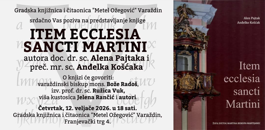 Poziv na predstavljanje knjige