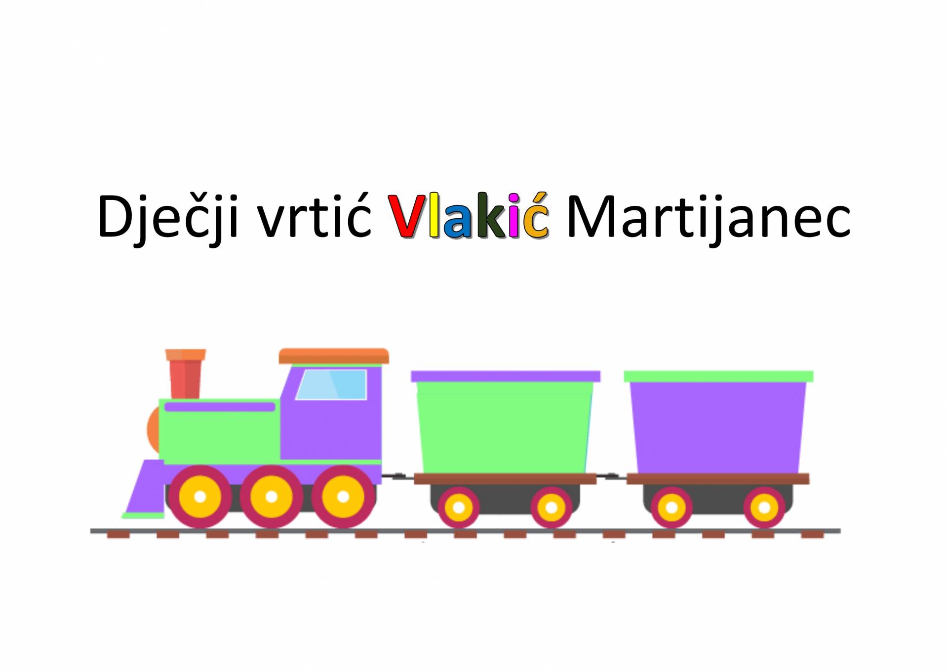 Upis u Dječji vrtić Vlakić Martijanec