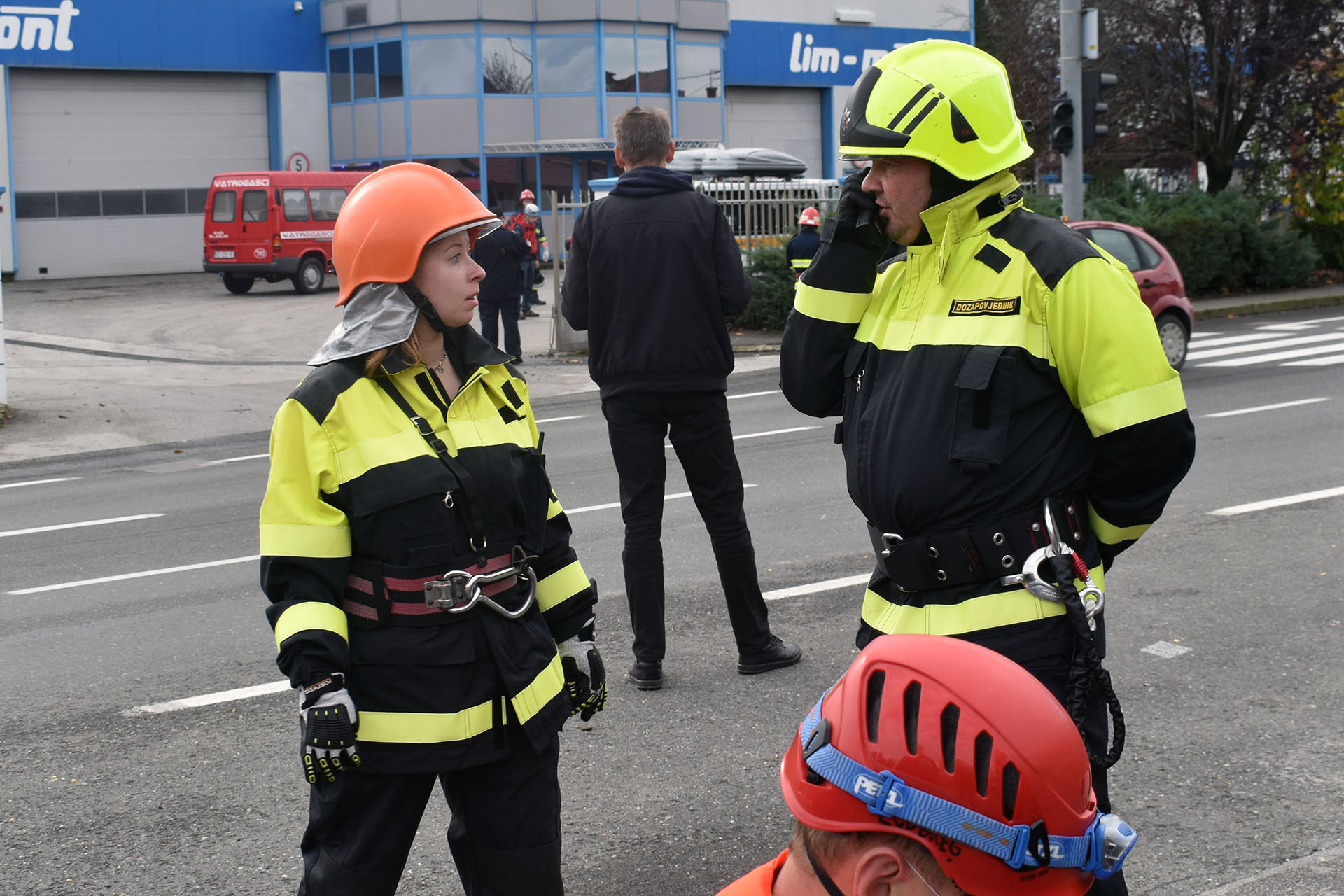 Vatrogasna zajednica Općine Martijanec održala pokaznu vježbu potresa