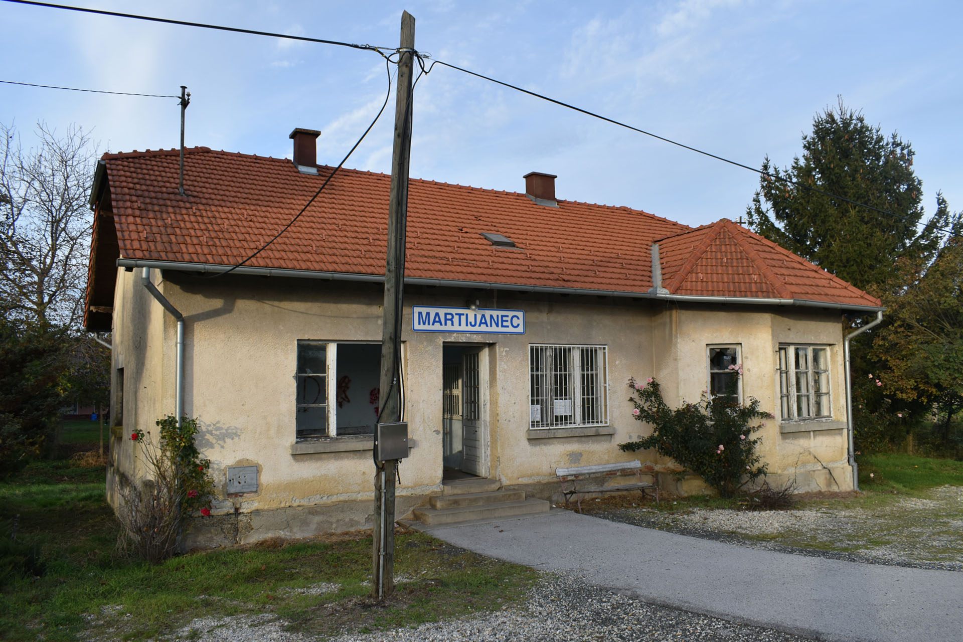 Preuređenje devastirane Željezničke postaje Martijanec
