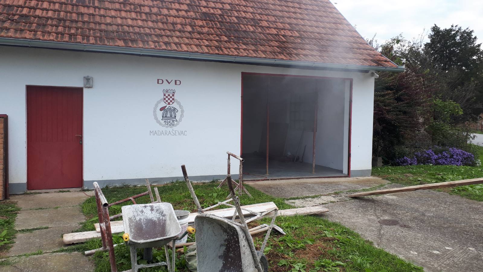 Započeli radovi na rekonstrukciji vatrogasnog spremišta u Madaraševcu