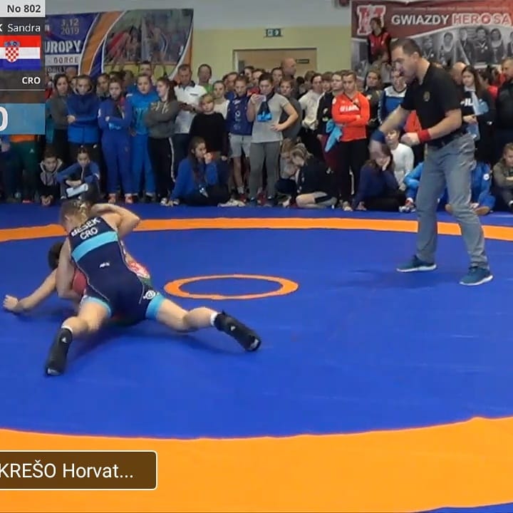 Hrvačica Sandra Besek iz Križovljana nastupila na jakom turniru u Poljskoj