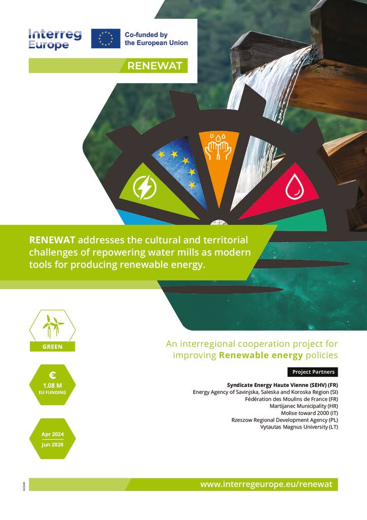 OBNOVA STARIH VODENIH MLINOVA