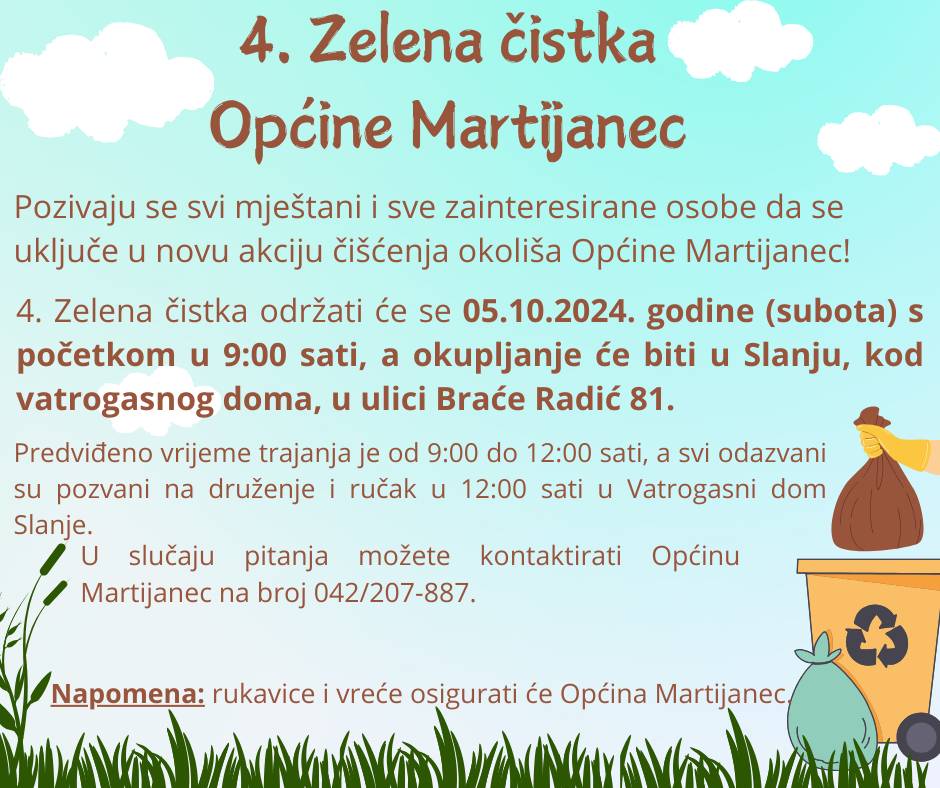 4. Zelena čistka Općine Martijanec