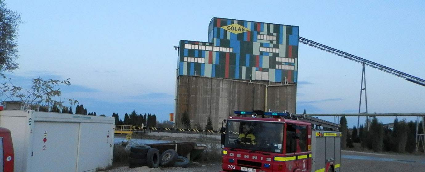 Tvrtka Colas d.d. donirala 700 m3 šljunka