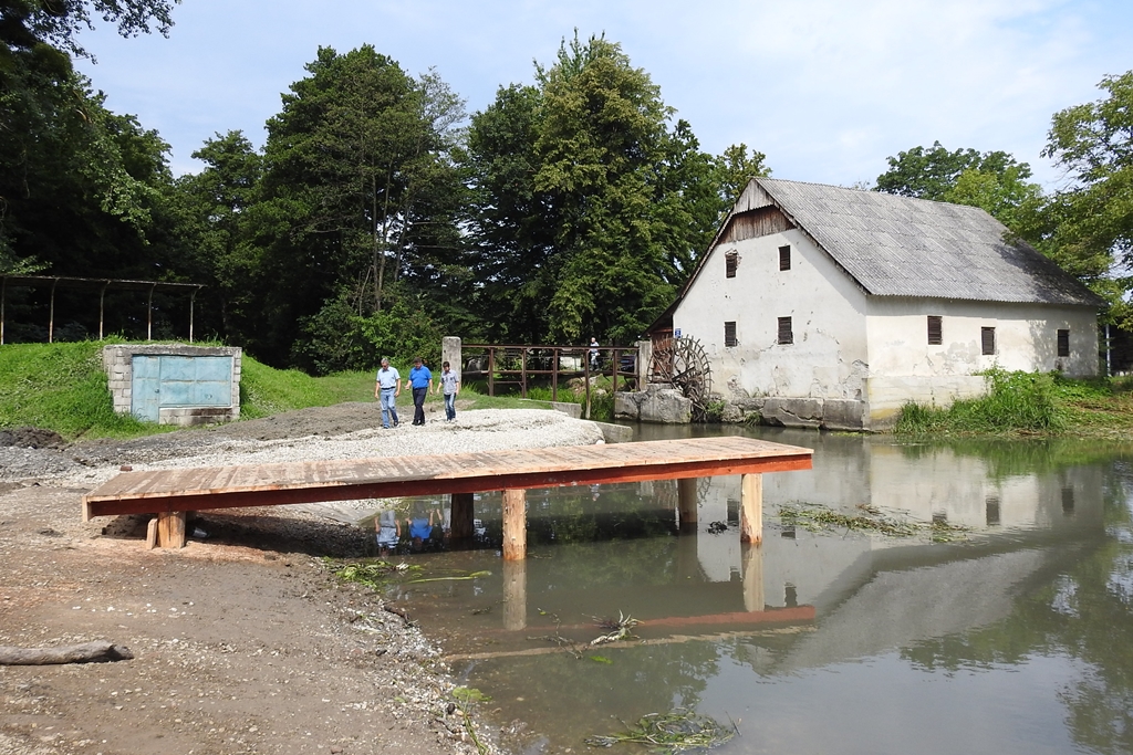 Hrvatske vode uredile jezero kod starog mlina u Hrastovljanu