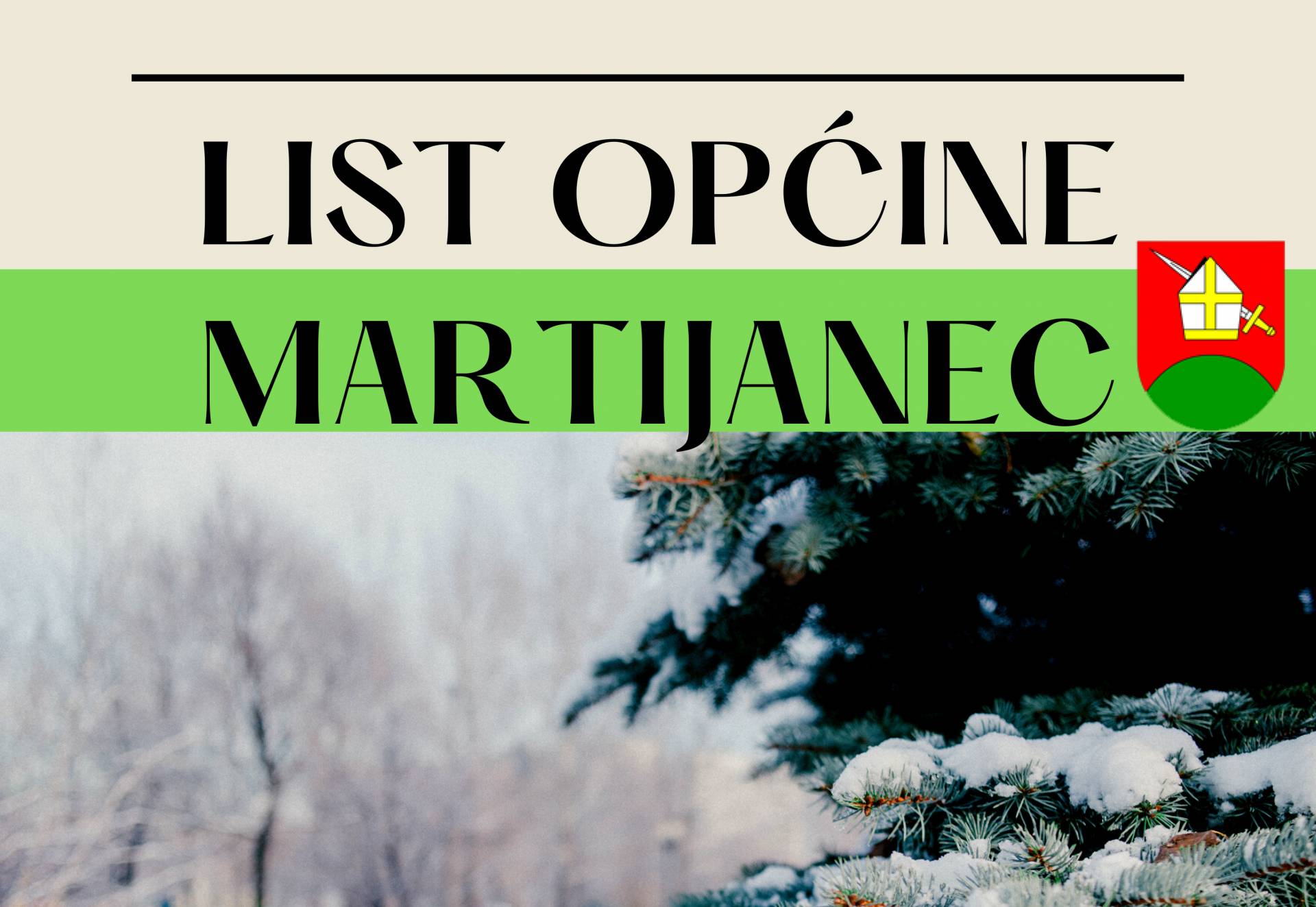 List Općine Martijanec 2023.