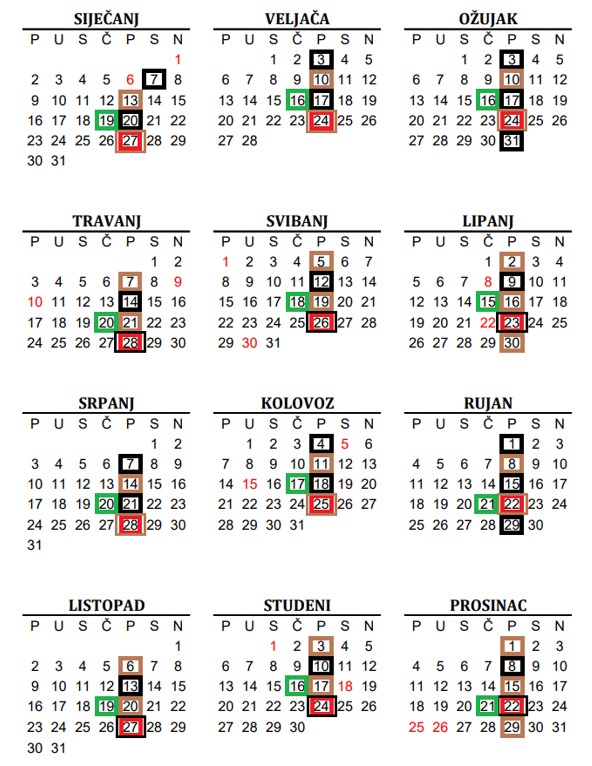 Kalendar odvoza otpada