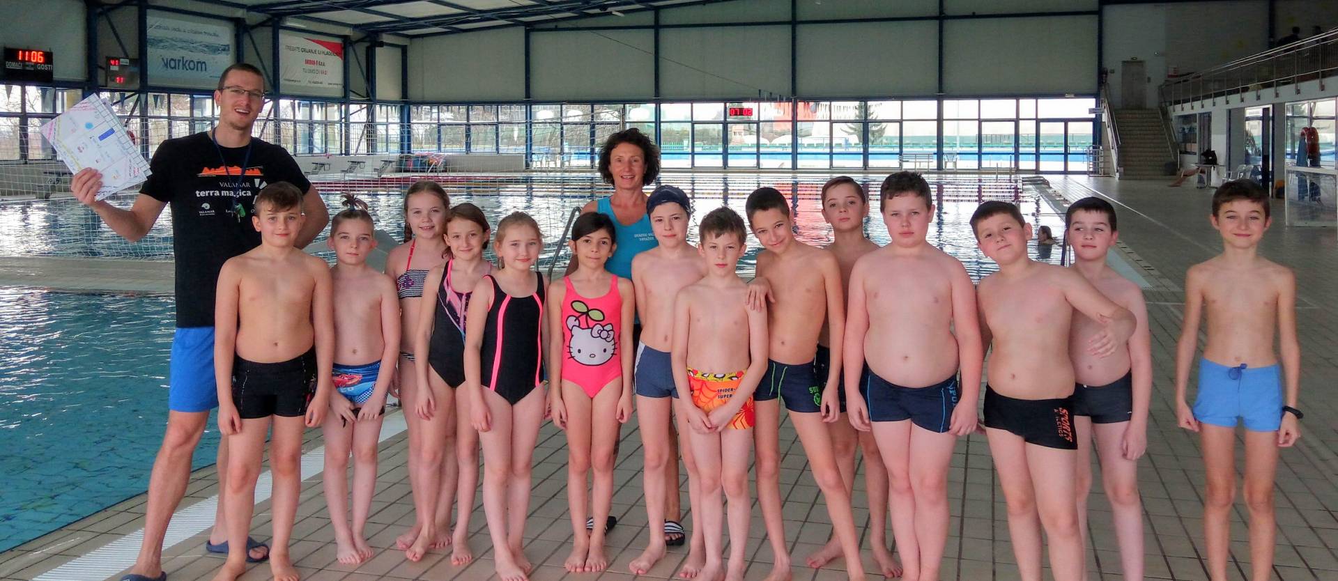 Učenici trećeg razreda Osnovne škole Martijanec uspješno završili školu plivanja